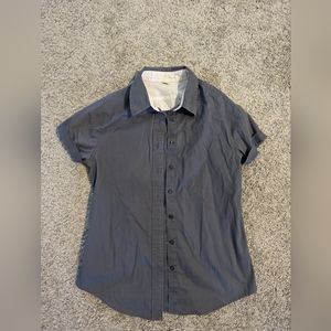 Androgynous Fox button up